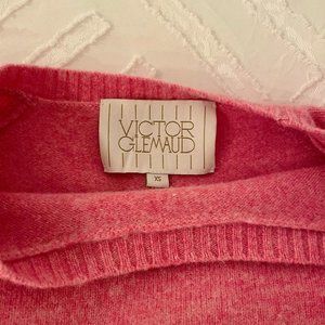 Victor Glemaud Pink Wool Sweater